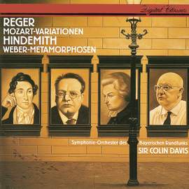 Reger: Variations and Fugue & Hindemith: Symphonic Metamorphoses