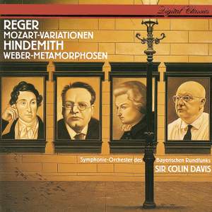 Reger: Variations and Fugue & Hindemith: Symphonic Metamorphoses Product Image