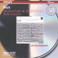 JS Bach: Sonatas & Partitas for solo violin, BWV1001-1006