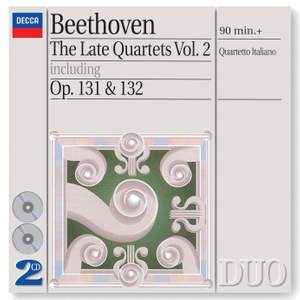 Beethoven - Late String Quartets Volume 2