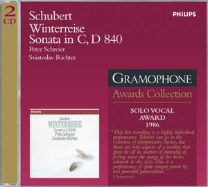 Schubert: Winterreise & Piano Sonata No. 15