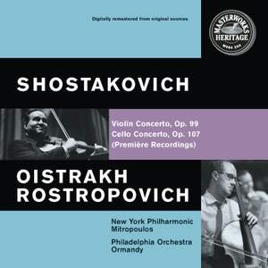 Shostakovich: Cello Concerto No. 1 & Violin Concerto No. 1 Product Image