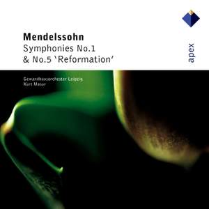 Mendelssohn: Symphony No. 1 in C minor, Op. 11, etc.