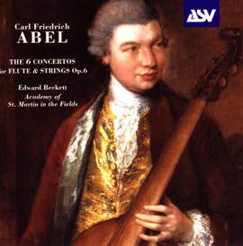 Abel, C F: Six Flute Concertos, WK 46-51