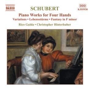 Schubert - Piano Works for Four Hands Volume 4