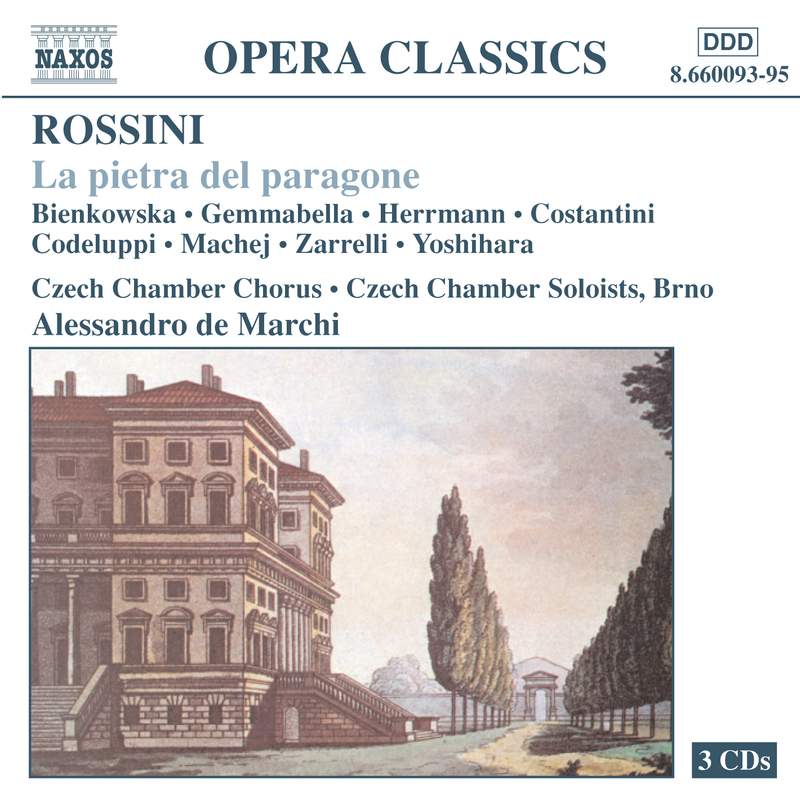 Rossini: La Pietra del paragone - Bongiovanni: GB2179/80