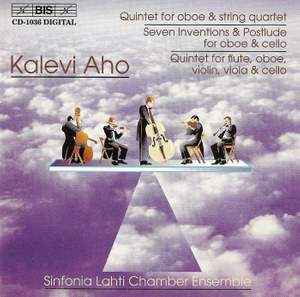Aho: Quintet for Oboe and String Quartet, etc.