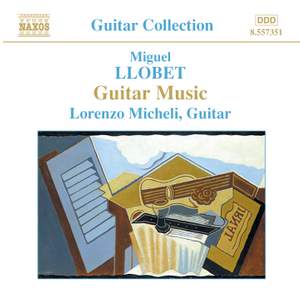 Miguel Llobet - Guitar Music Product Image