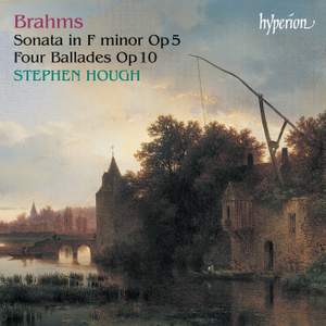 Brahms: Piano Sonata No. 3 & Ballades Product Image