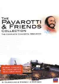 The Pavarotti & Friends Collection - Decca: 0741609 - 4 DVD Videos 