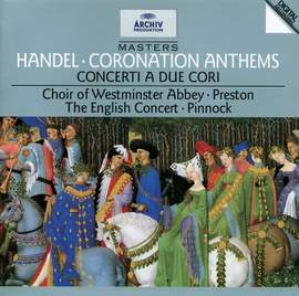 Handel: Coronation Anthems Nos. 1-4, etc.