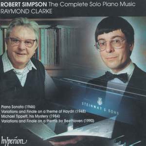 Robert Simpson: Complete Solo Piano Music