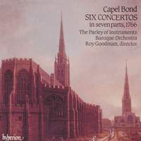 The English Orpheus 8 - Capel Bond Concertos