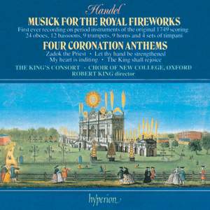 Handel: Fireworks Music & Coronation Anthems Product Image