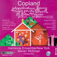 Aaron Copland: Rarities and Masterpieces