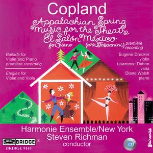 Aaron Copland: Rarities and Masterpieces
