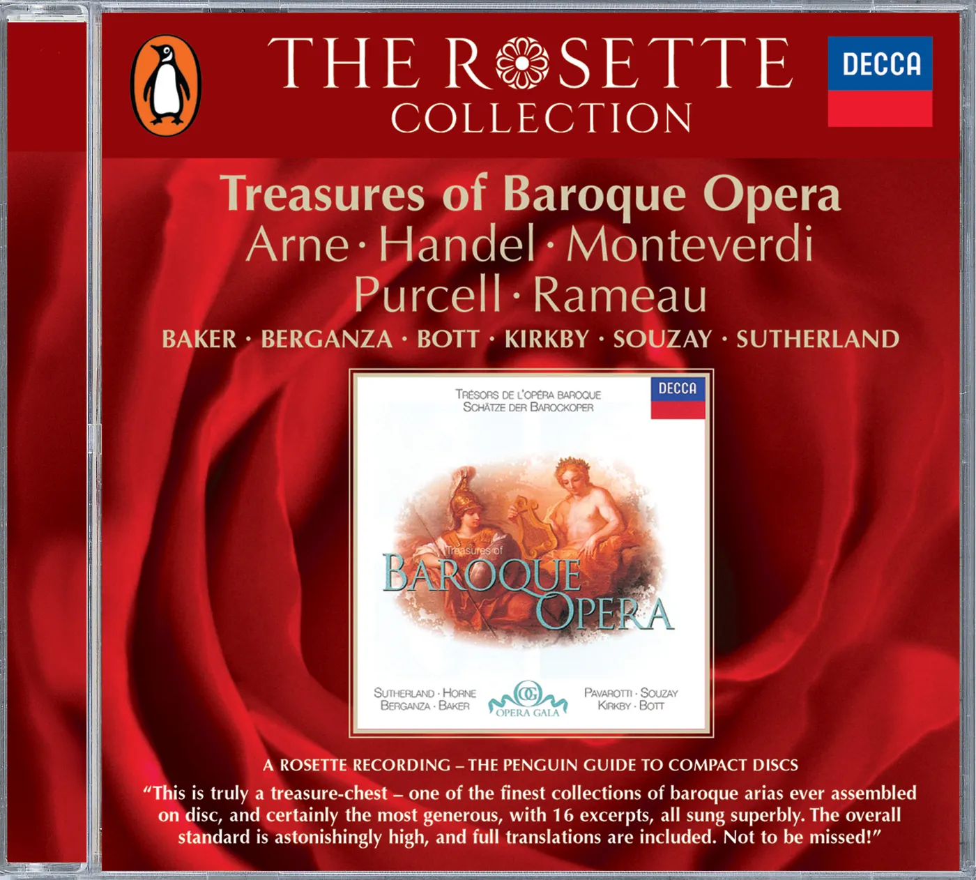 大量入荷 Opéra Baroque 3CD クラシック