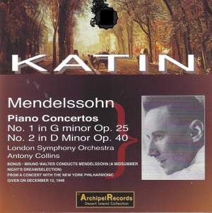 Mendelssohn - Piano Concertos Nos. 1 & 2