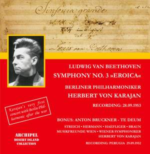 Beethoven: Symphony No. 3 in E flat major, Op. 55 'Eroica'