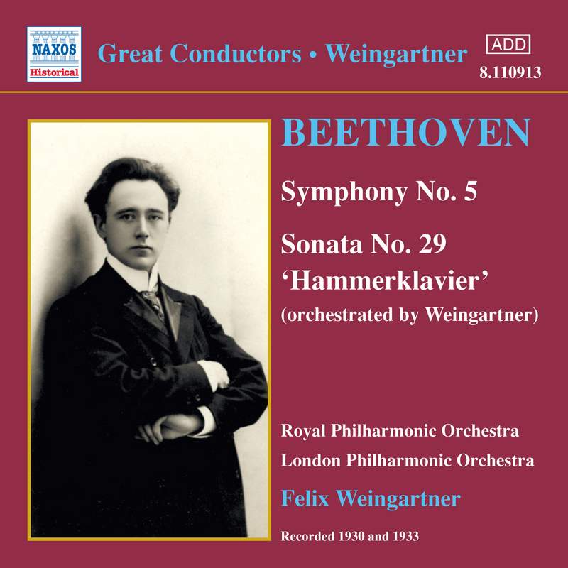 Felix Weingartner - Naxos: 8110856 - CD | Presto Music