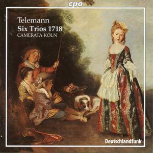 Telemann - Six Trios 1718 Product Image
