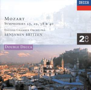 Mozart: Symphonies Nos. 25, 29, 38, 40 & 6 Product Image
