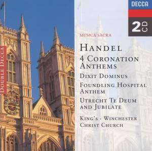 Handel: Four Coronation Anthems & Dixit Dominus