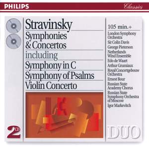 Stravinsky: Symphony in C, etc.