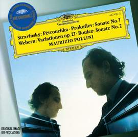 Maurizio Pollini plays Prokofiev, Boulez, Webern and Stravinsky