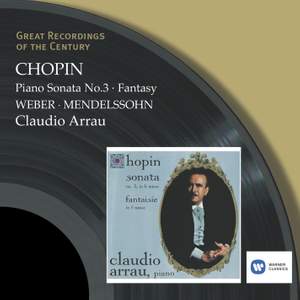 Chopin: Piano Sonata No. 3 in B minor, Op. 58, etc. Product Image