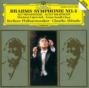 Brahms: Symphony No. 2 in D major, Op. 73, etc.