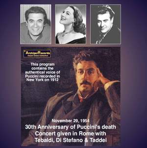 30th Anniversary of Puccini's Death