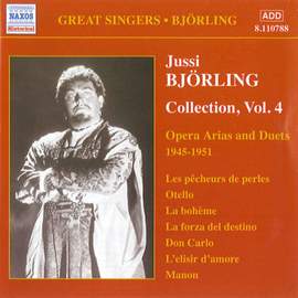 Jussi Björling Collection, Vol. 4