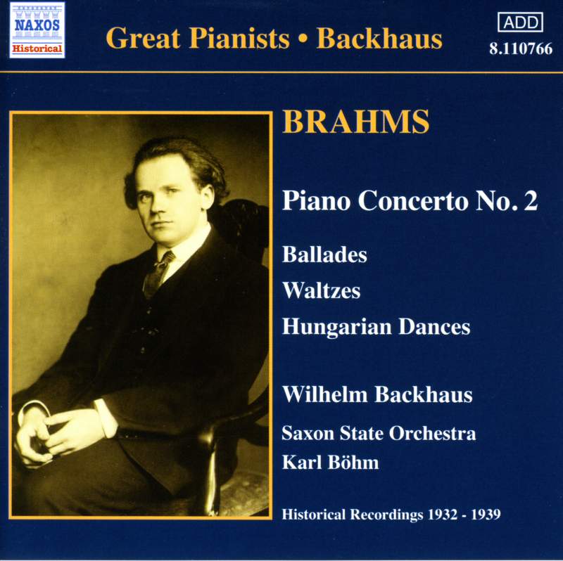 Wilhelm Backhaus Edition - Early Recordings 1927-1939