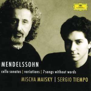 Mendelssohn: Cello Sonatas, Variations concertantes & 7 Songs without Words