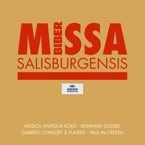 Biber: Missa Salisburgensis Product Image