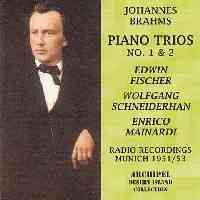 Brahms - Piano Trios Nos. 1 & 2