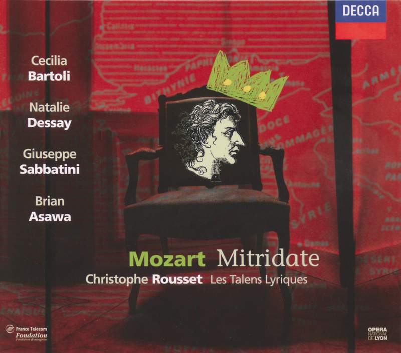 Mozart: Mitridate, re di Ponto - Erato: 9029661757 - 3 CDs or