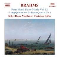 Brahms: Four Hand Piano Music, Volume 12