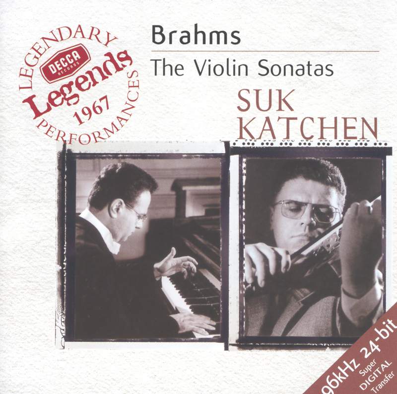 Brahms: Violin Sonatas Nos. 1-3 - Decca: 4210922 - Presto CD or