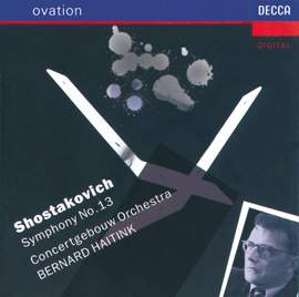 Shostakovich: Symphony No. 13 in B flat minor, Op. 113 'Babi Yar'