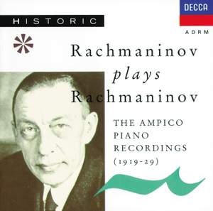 Rachmaninov plays Rachmaninov Product Image