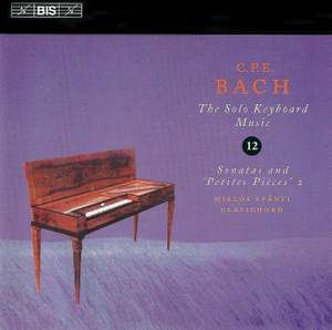 C P E Bach - Solo Keyboard Music Volume 12