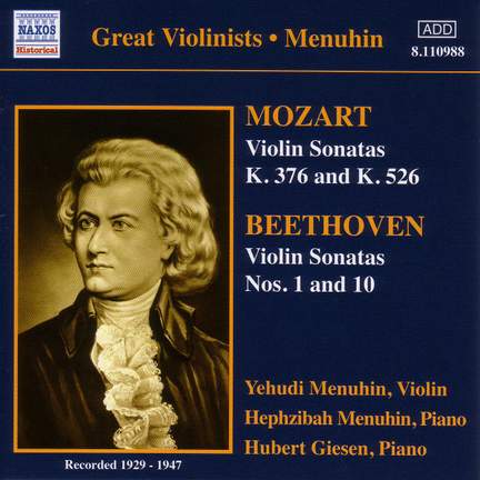 Great Violinists - Menuhin