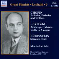 Great Pianists - Levitzki