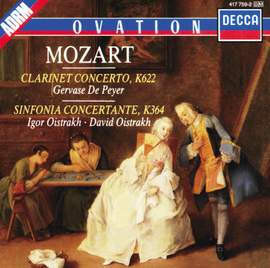 Mozart: Clarinet Concerto in A major, K622, etc.