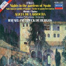 Falla: Noches en los jardines de España, etc.