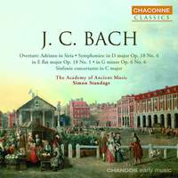 JC Bach: Symphonies in E flat and D