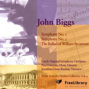 John Biggs: Symphonies Nos. 1 & 2
