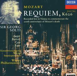 Mozart: Requiem in D minor, K626